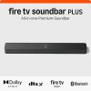 Amazon Fire TV Soundbar Plus, 3.1 channel, all-in-one design, Dolby Atmos, DTS:X, clear dialogue, 2024 release