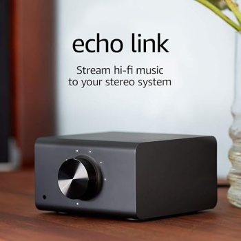 Echo Link | Stream hi-fi music to your stereo system (requires compatible Echo device for Alexa voice control)
