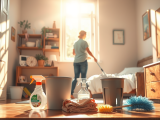 What is the 5 things method for cleaning?